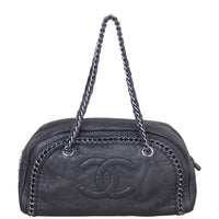 Chanel Luxe Ligne Bowler Bag Front