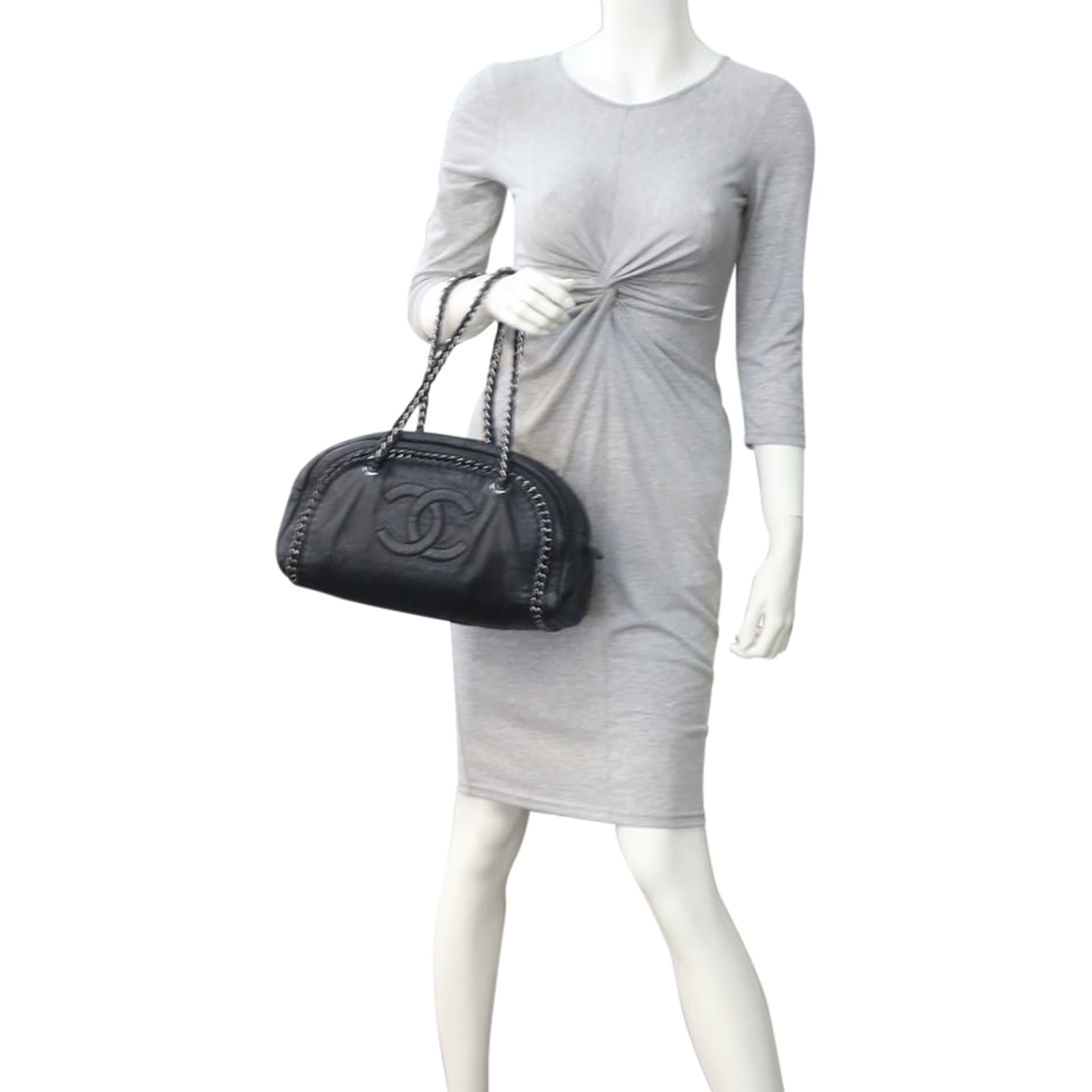 Chanel Luxe Ligne Bowler Bag Mannequin