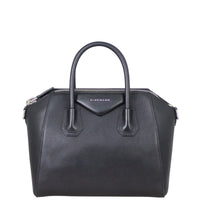 Givenchy Antigona Small – black grained goatskin Front