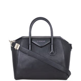 Givenchy Antigona Small – black grained goatskin Front