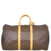 Louis Vuitton Keepall 50 Monogram Back