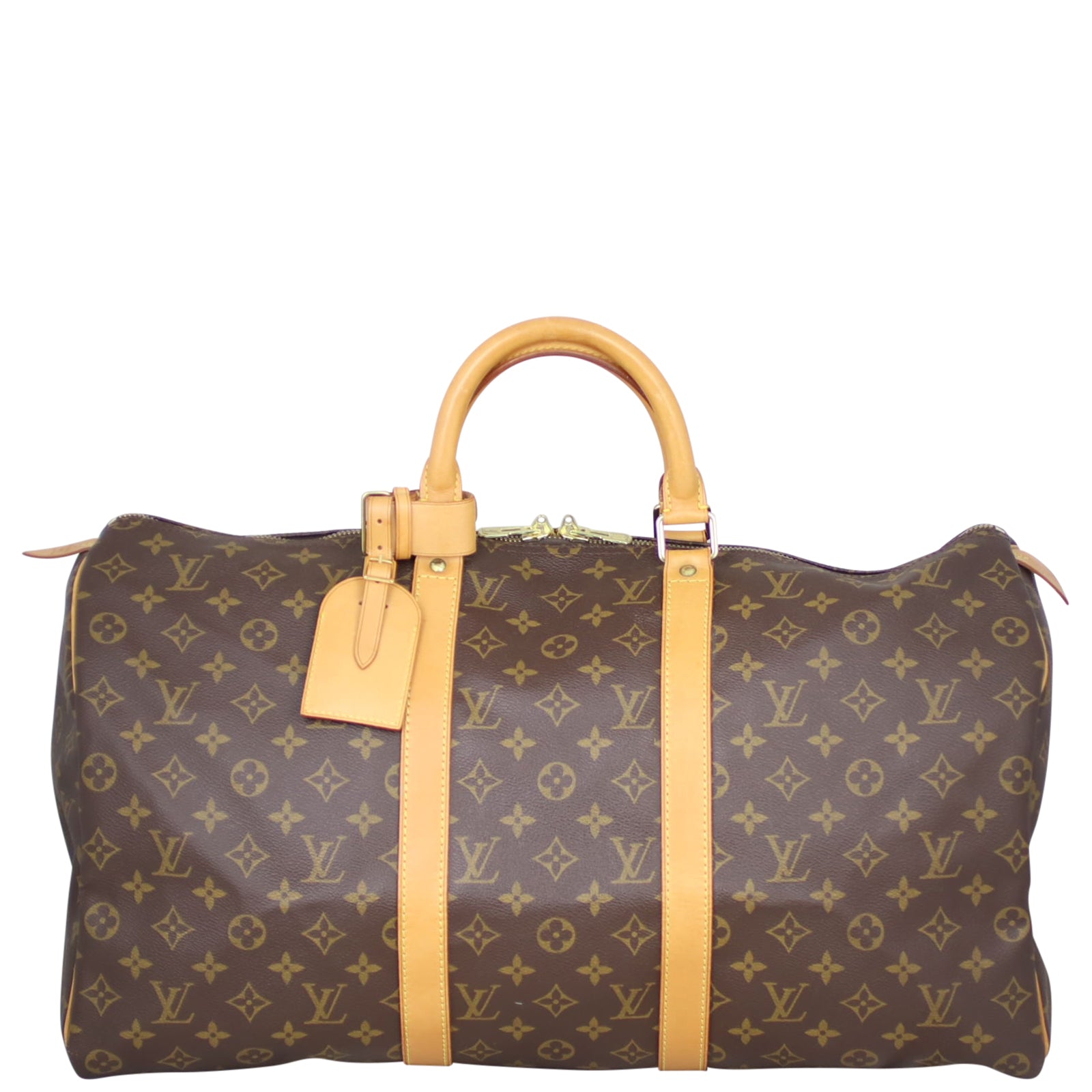 Louis Vuitton Keepall 50 Monogram Front