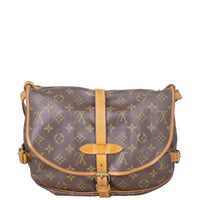 Louis Vuitton Saumur 30 Monogram Back