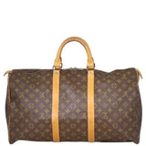 Louis Vuitton Keepall 50 Monogram Back