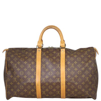 Louis Vuitton Keepall 50 Monogram Back