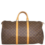 Louis Vuitton Keepall 50 Monogram Front