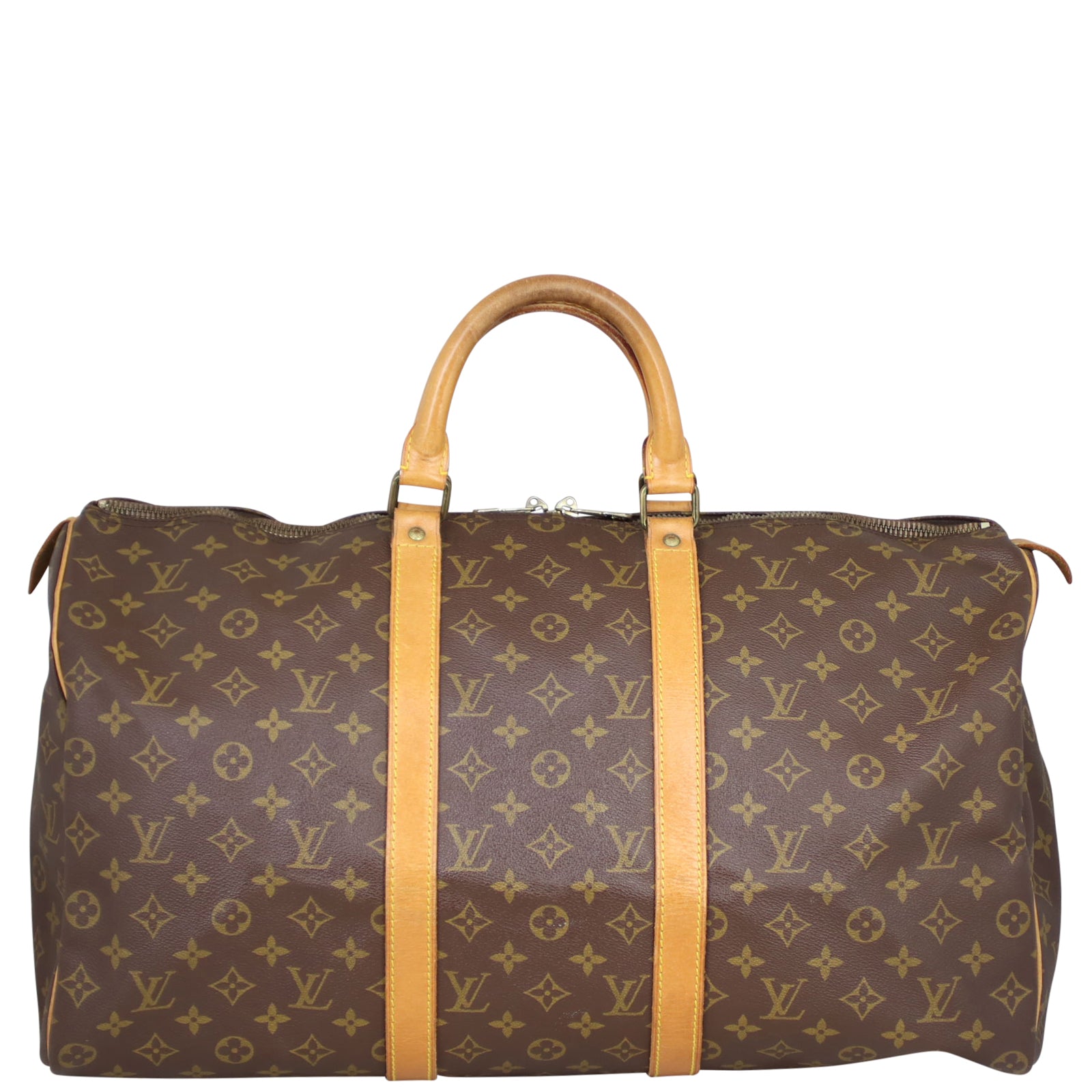 Louis Vuitton Keepall 50 Monogram Front