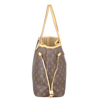 Louis Vuitton Neverfull MM Monogram Side