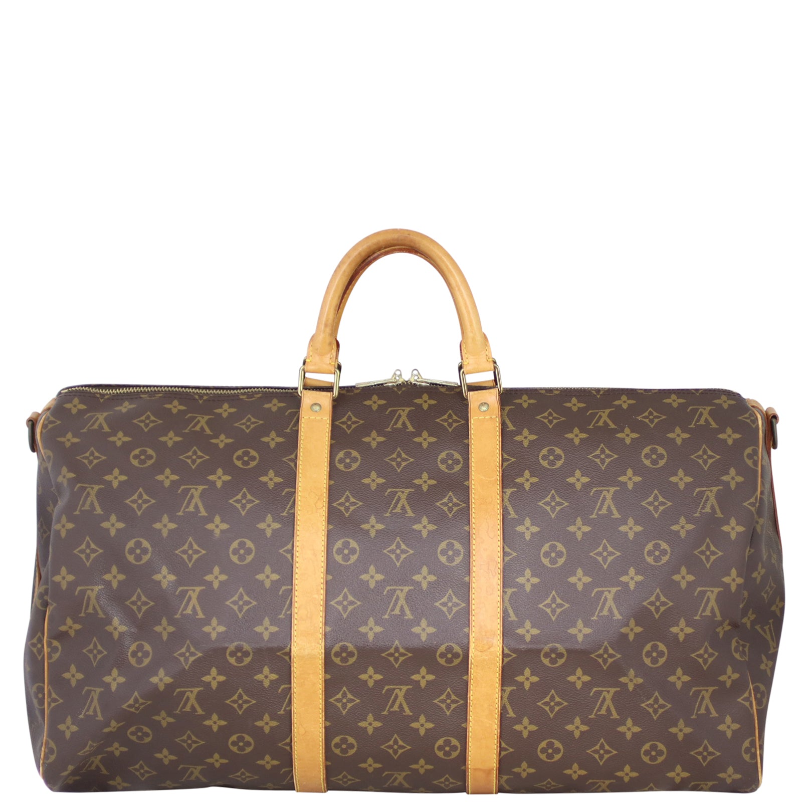 Louis Vuitton Keepall 55 Bandouliere Monogram Back