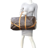 Louis Vuitton Keepall 55 Bandouliere Monogram Mannequin