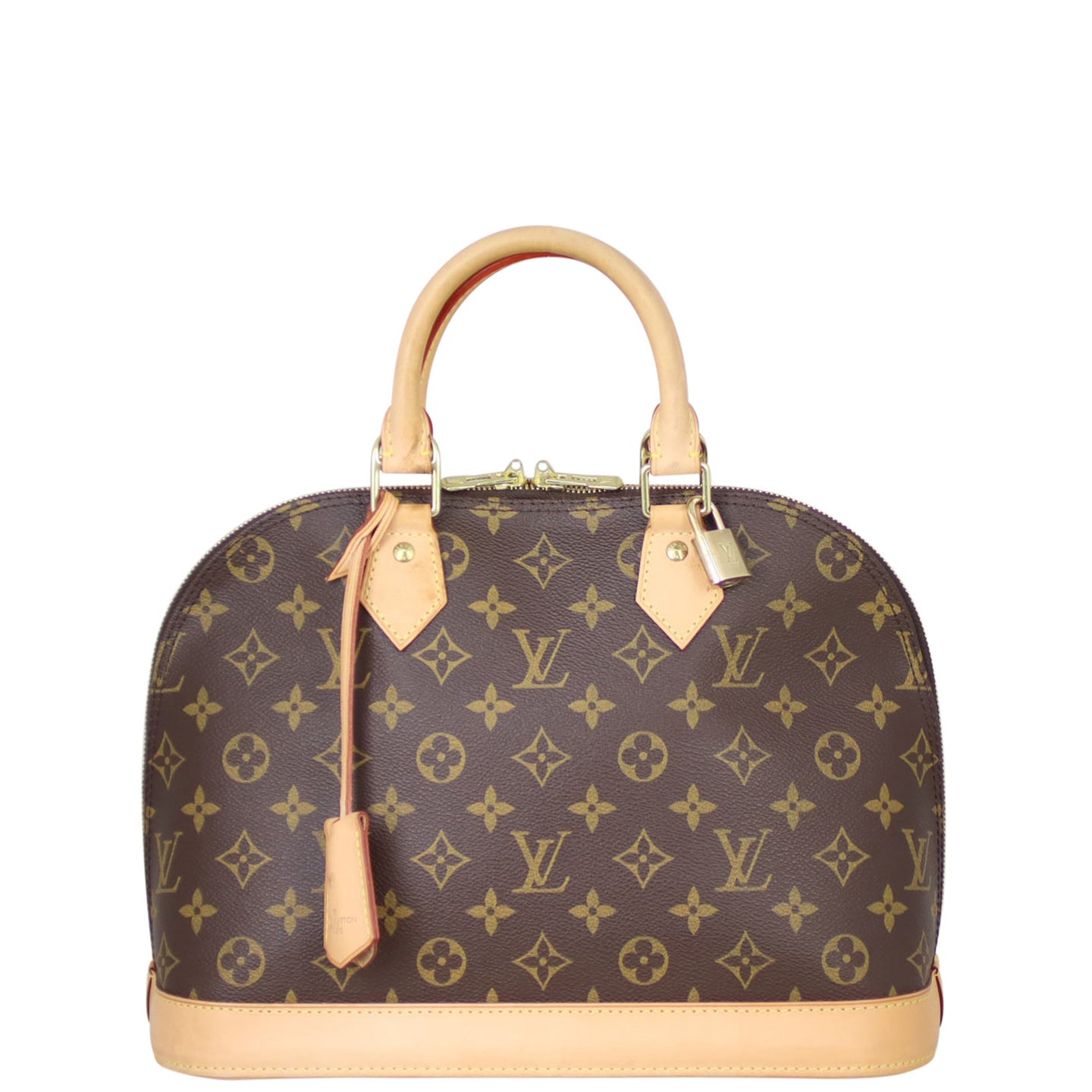 Louis Vuitton Alma PM Monogram with Strap Front