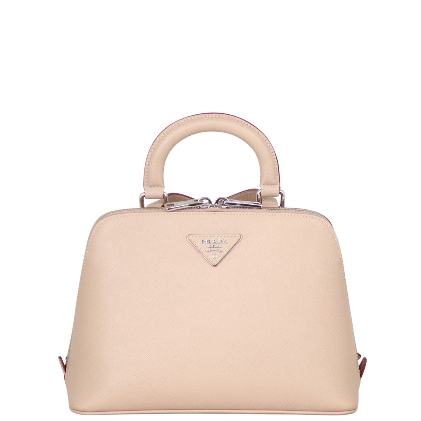 Prada Saffiano Lux Promenade Small Backpack Front