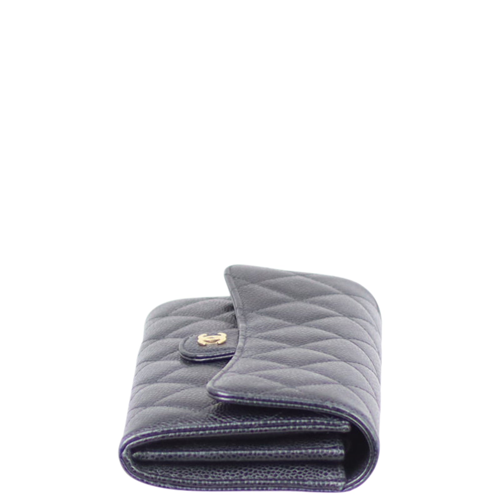Chanel Classic Flap Long Wallet Side