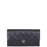 Chanel Classic Flap Long Wallet Front