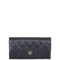 Chanel Classic Flap Long Wallet Front