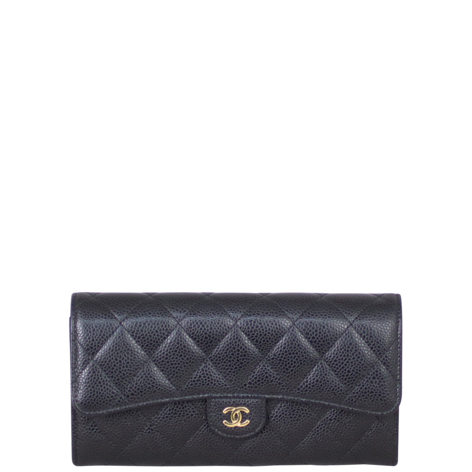 Chanel Classic Flap Long Wallet Front