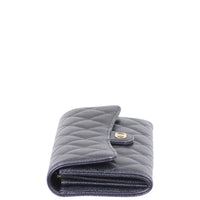 Chanel Classic Flap Long Wallet Side