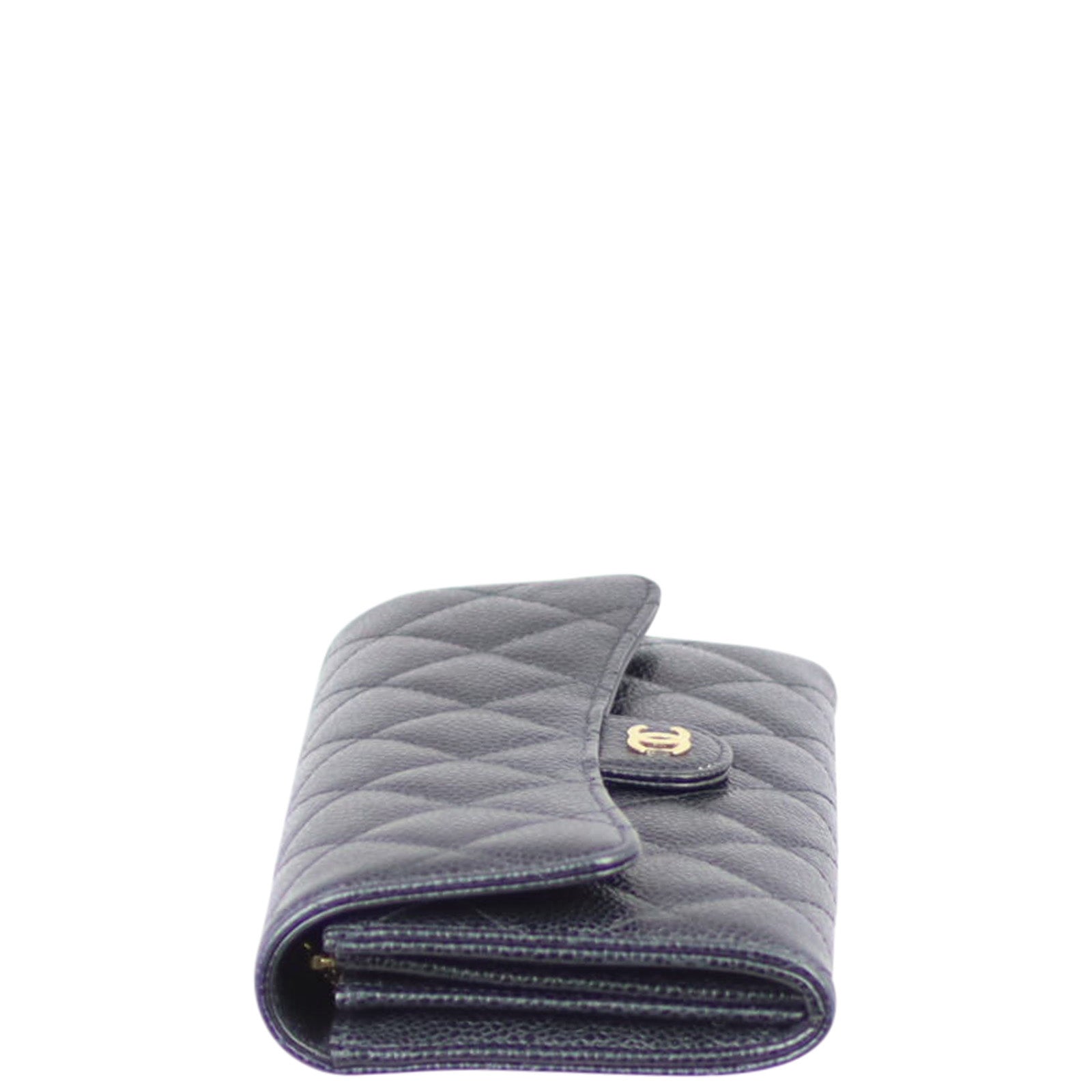 Chanel Classic Flap Long Wallet Side