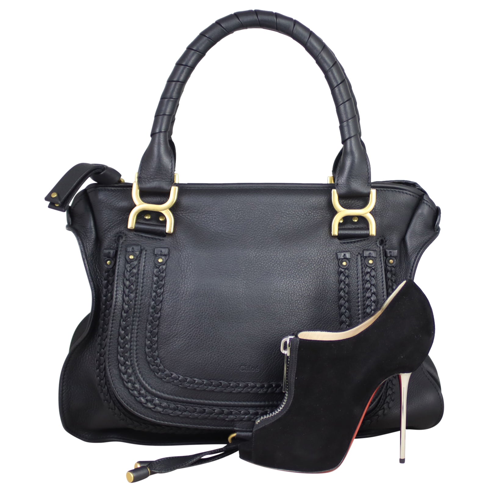 Chloe Marcie Satchel Small Shoe