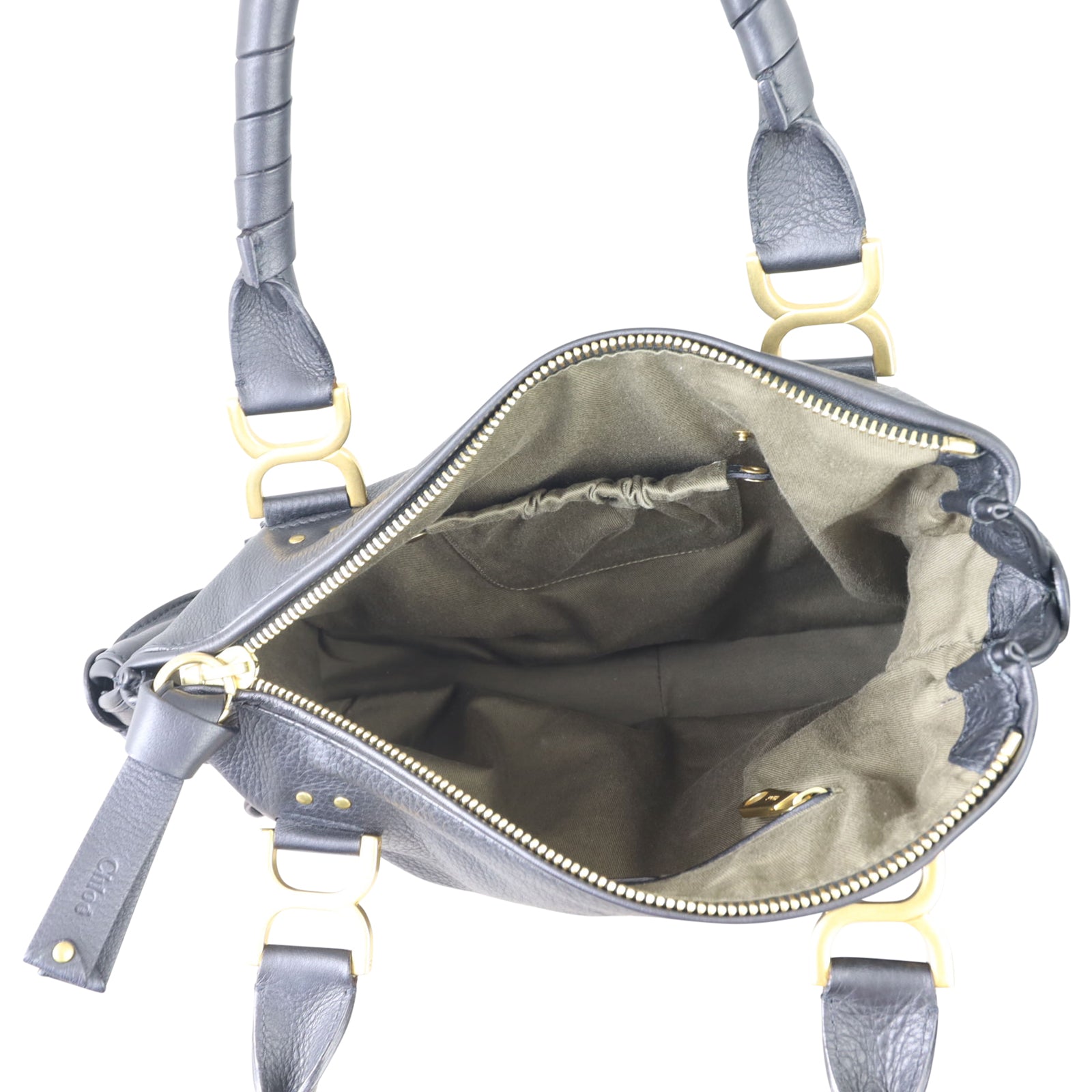 Chloe Marcie Satchel Small Whole interior