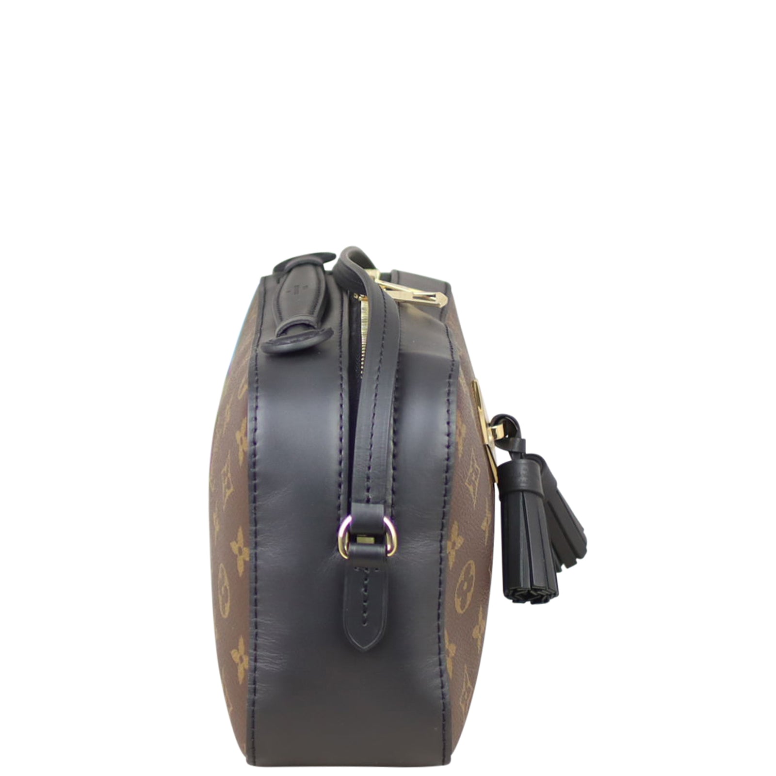 Louis Vuitton Saintonge Monogram Noir Side