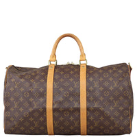Louis Vuitton Keepall 50 Bandouliere Monogram Front