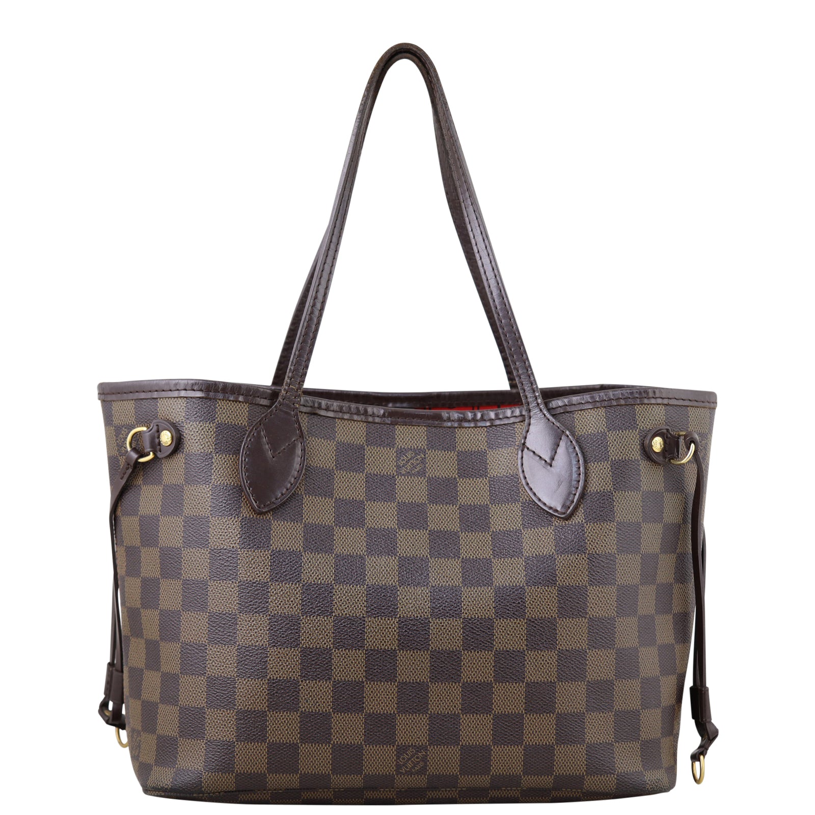 Louis Vuitton Neverfull PM Damier Ebene Front