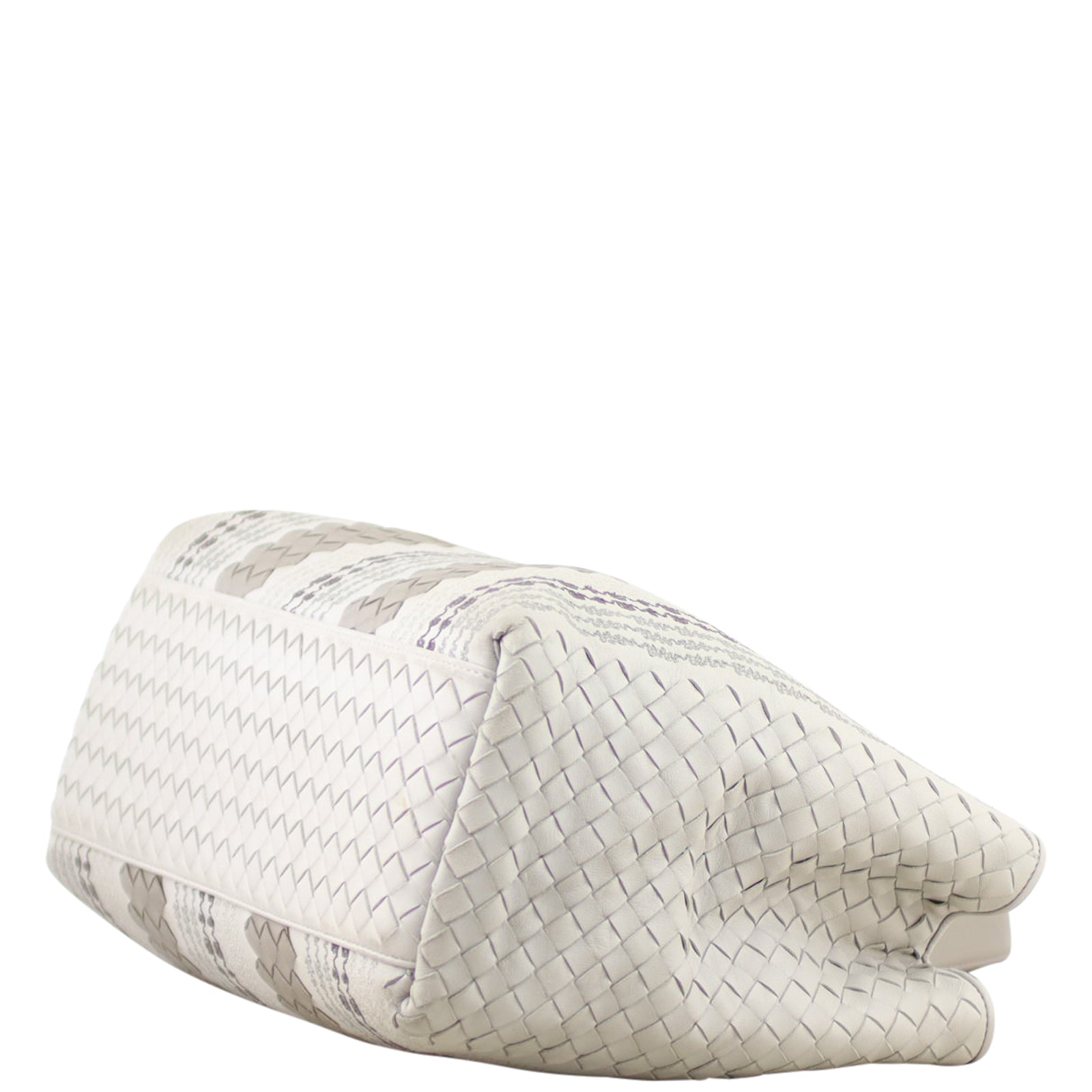 Bottega Veneta Intrecciato Double Chain Tote Corner