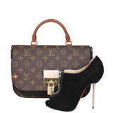 Louis Vuitton Vaugirard Monogram Noir Shoe