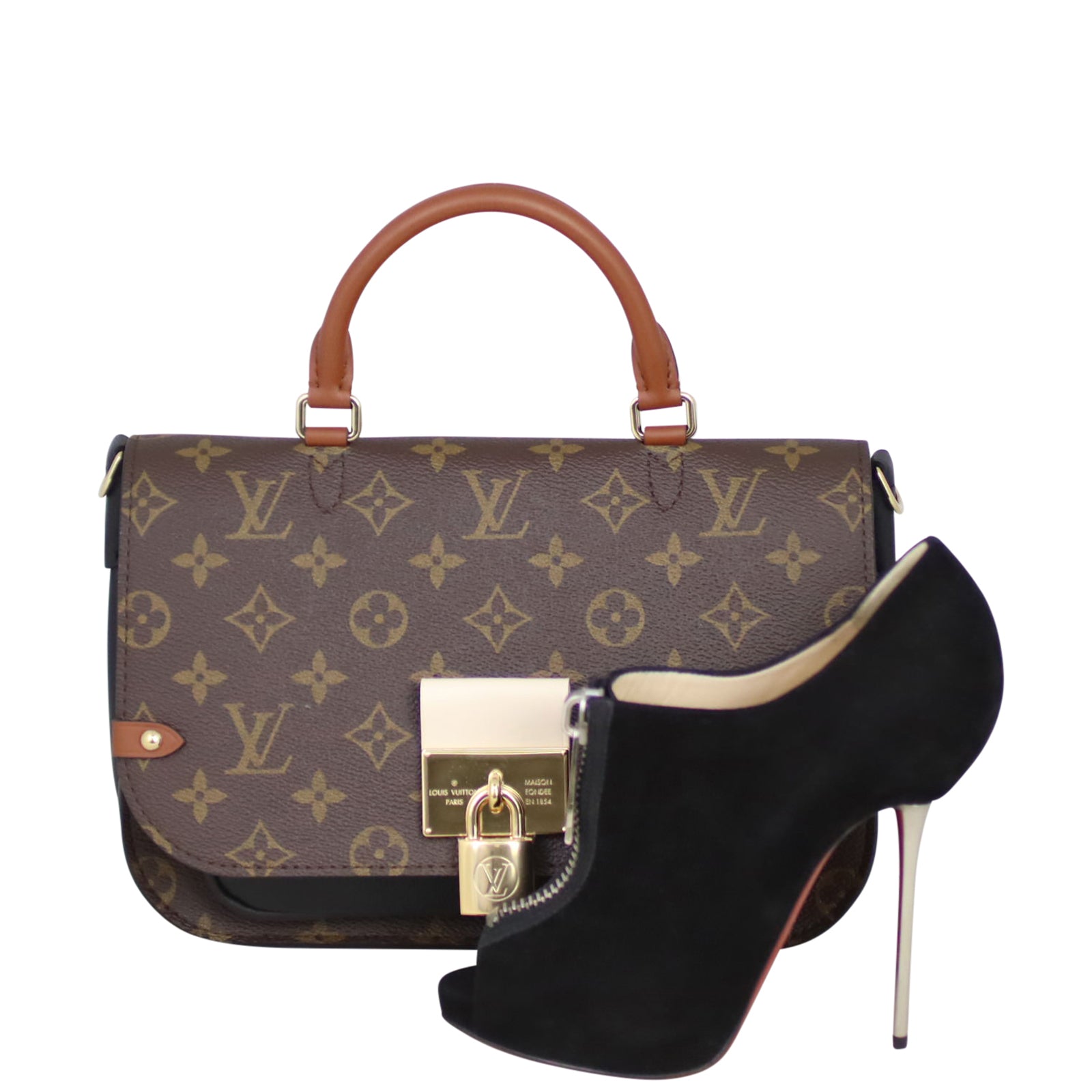 Louis Vuitton Vaugirard Monogram Noir Shoe