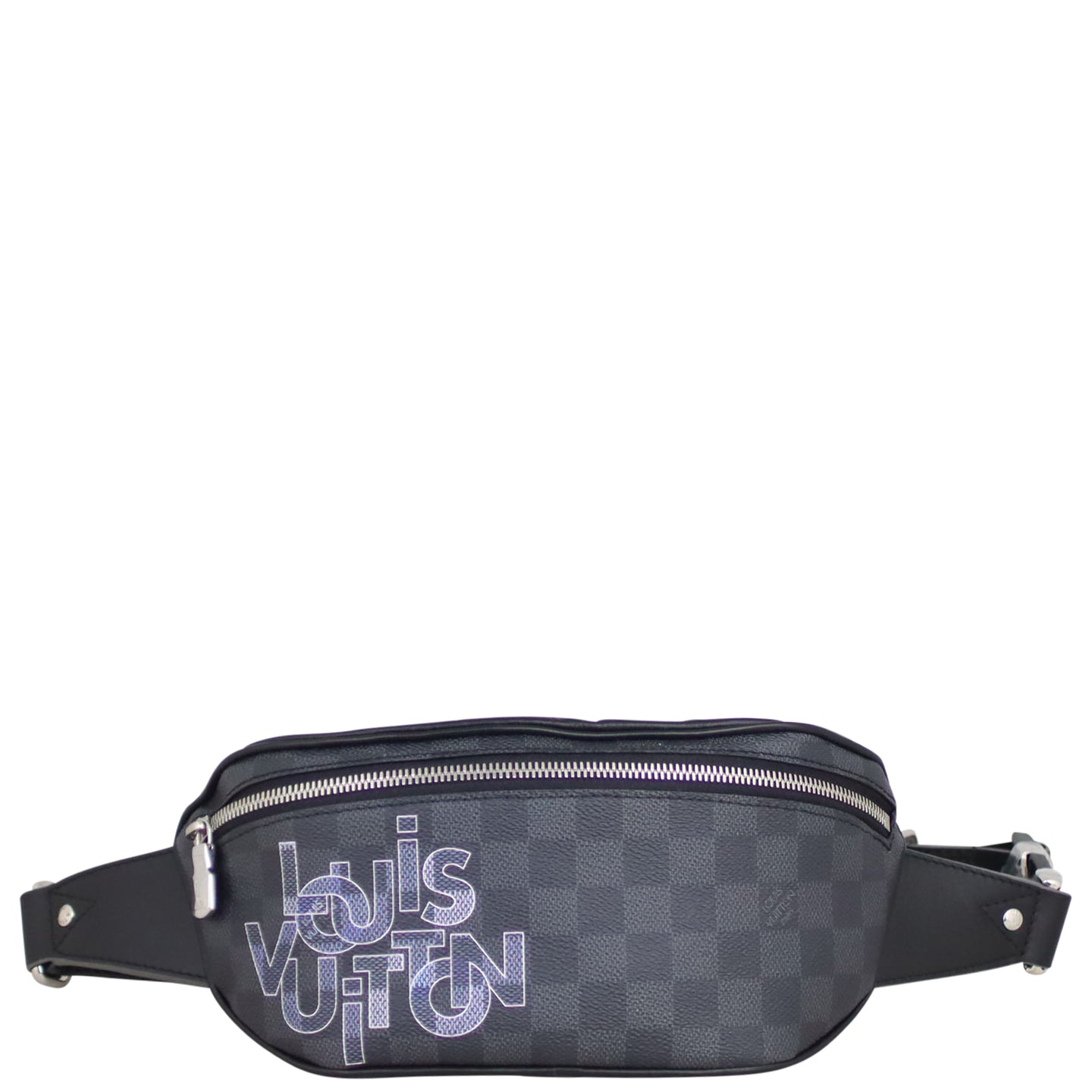 Louis Vuitton Campus Bum Bag Damier Graphite Front