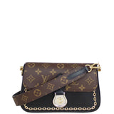 Louis Vuitton Neo Saint Cloud Monogram Noir Front
