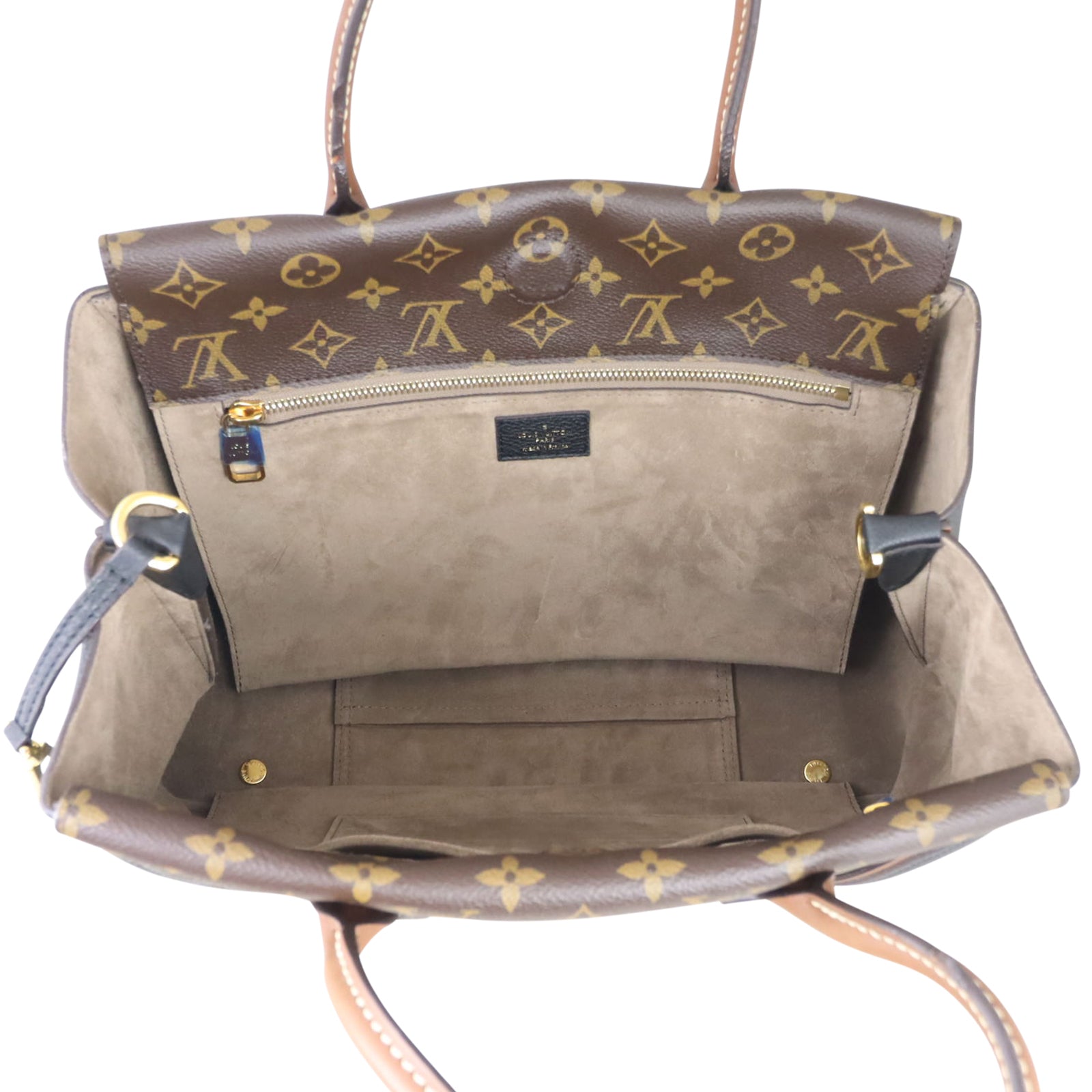 Louis Vuitton W Tote PM Monogram Whole interior