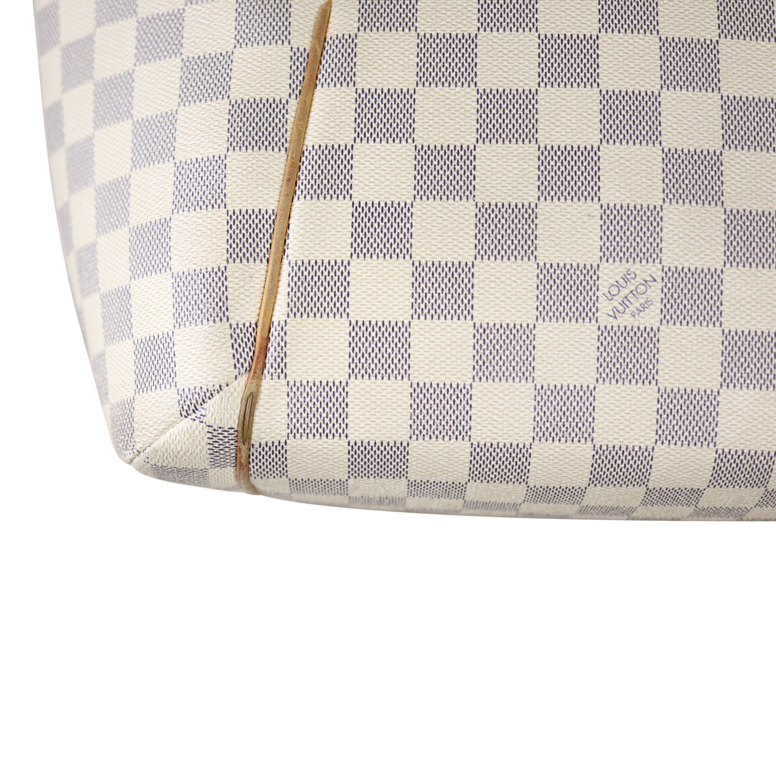 Louis Vuitton Totally PM Damier Azur Corner