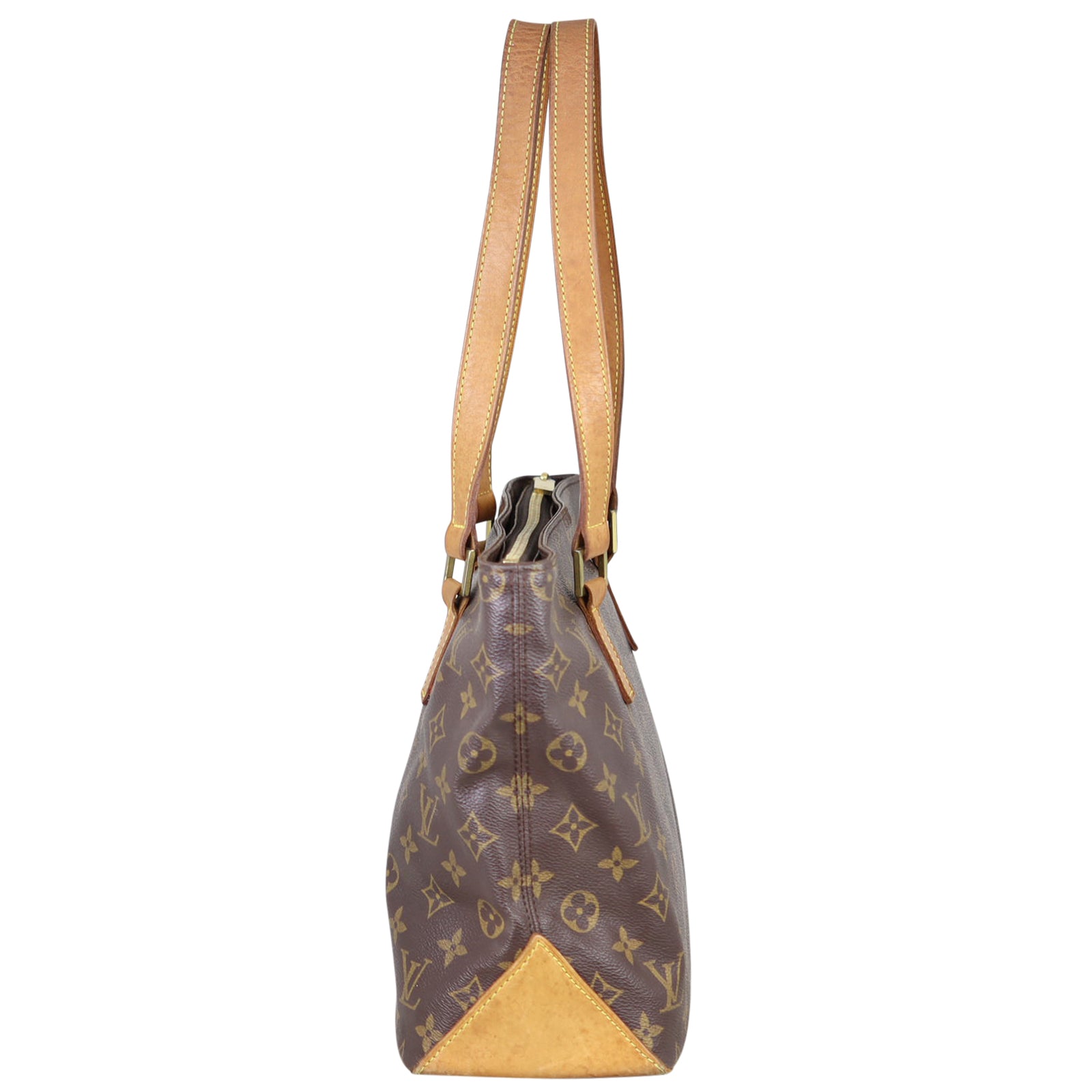 Louis Vuitton Cabas Piano Monogram Side