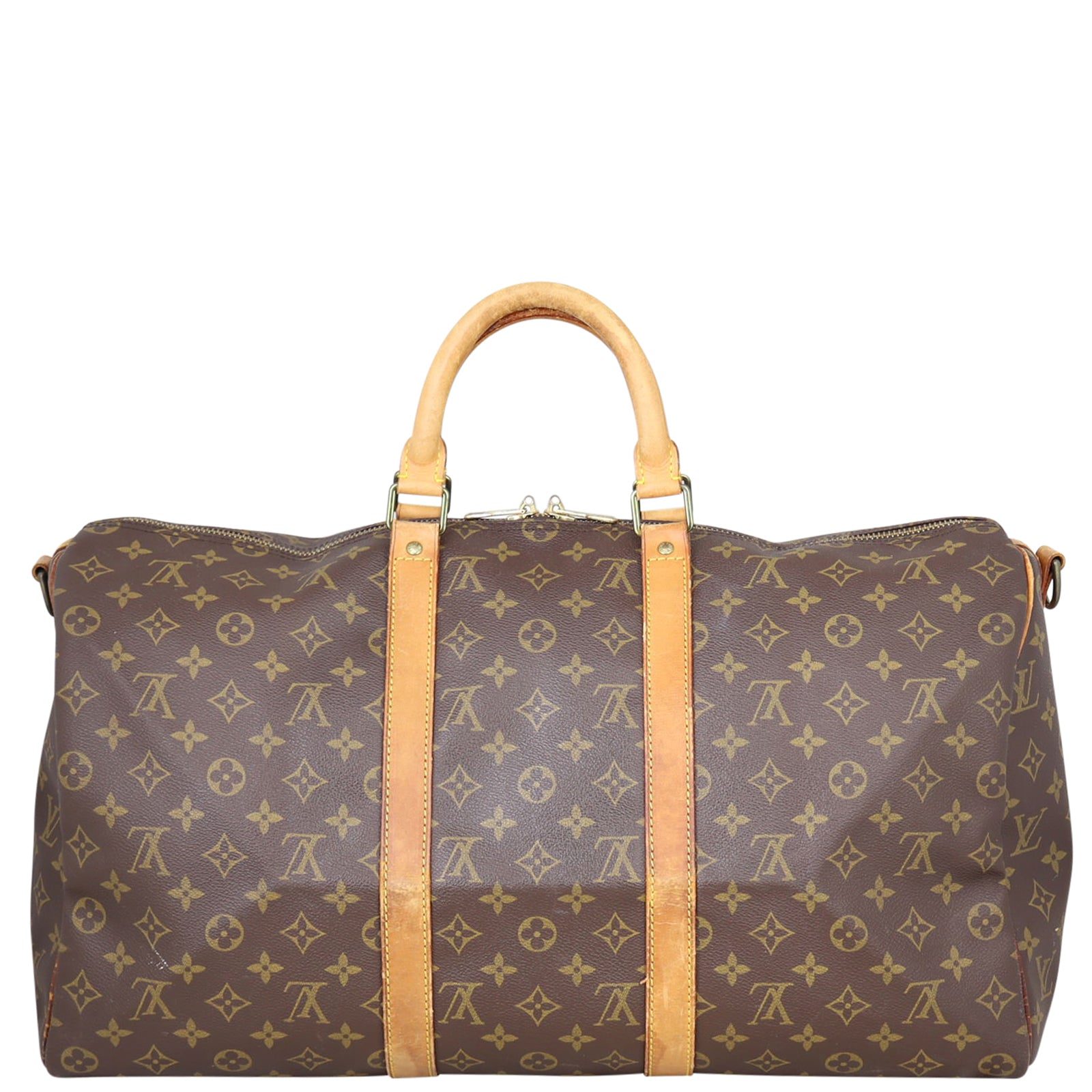 Louis Vuitton Keepall 50 Bandouliere Monogram Back