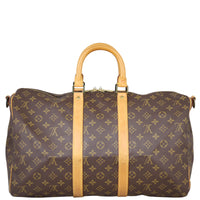 Louis Vuitton Keepall 45 Bandouliere Monogram Back