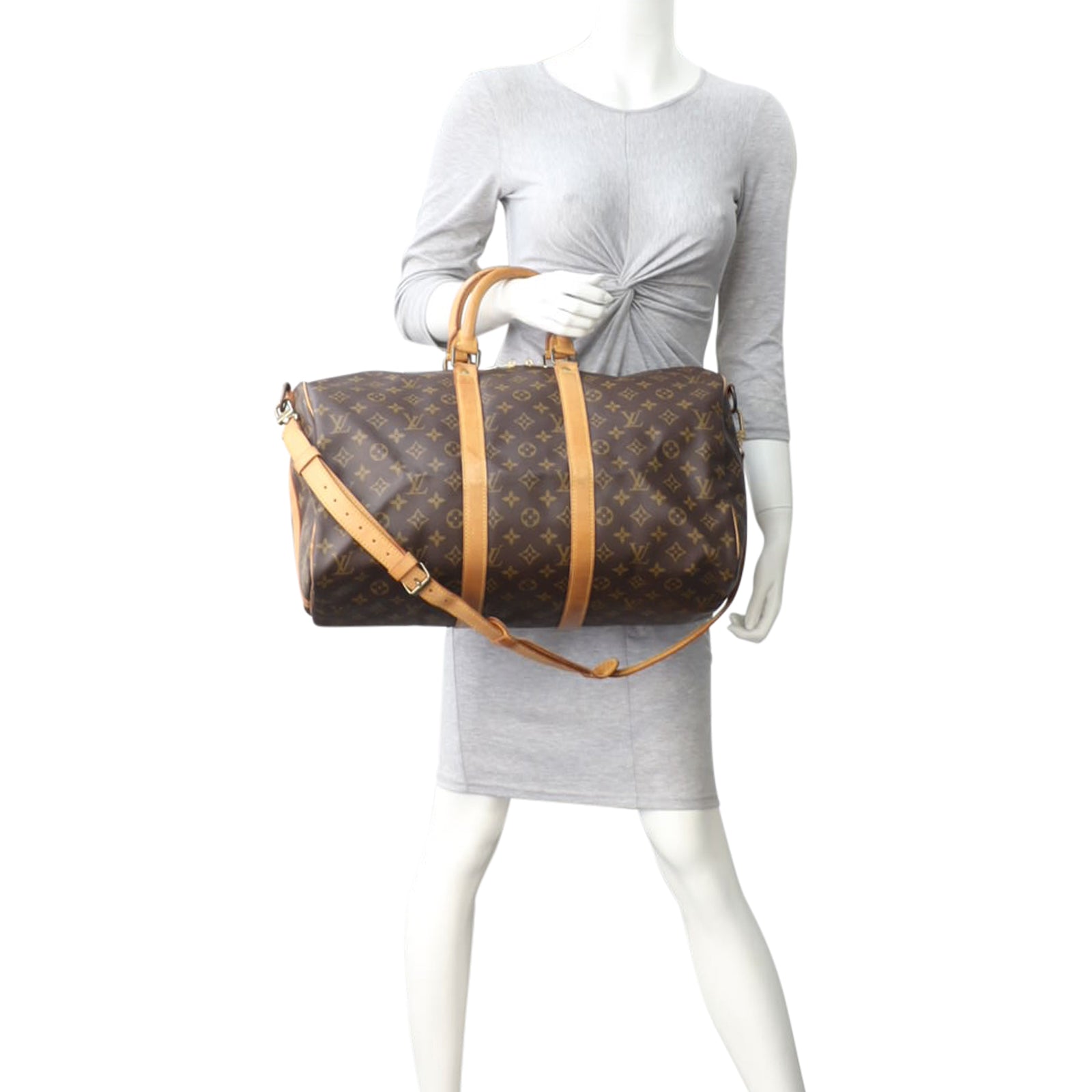 Louis Vuitton Keepall 45 Bandouliere Monogram Mannequin