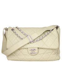 Chanel Classic Single Flap Jumbo Book Bag Front