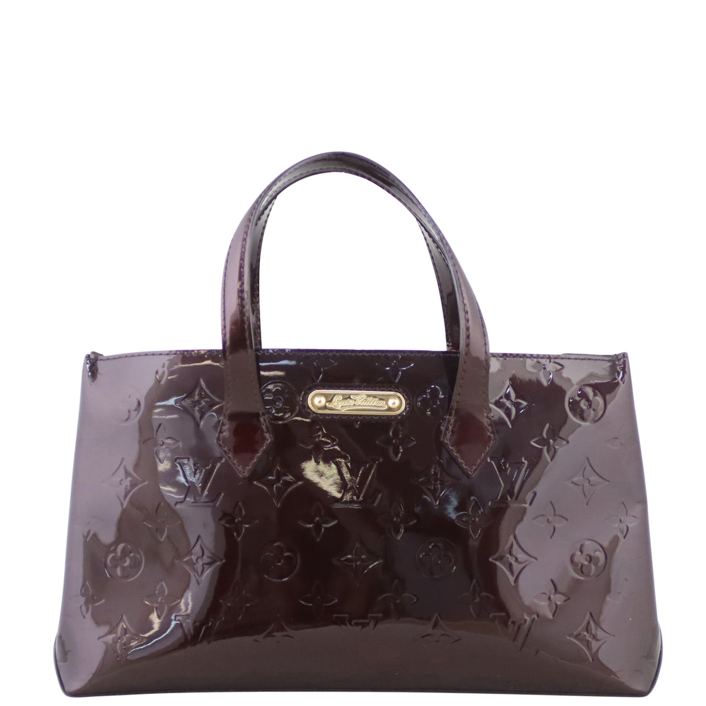 Louis Vuitton Wilshire PM Monogram Vernis Front