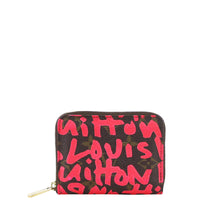 Louis Vuitton Zippy Coin Purse Monogram Graffiti Limited Edition Front