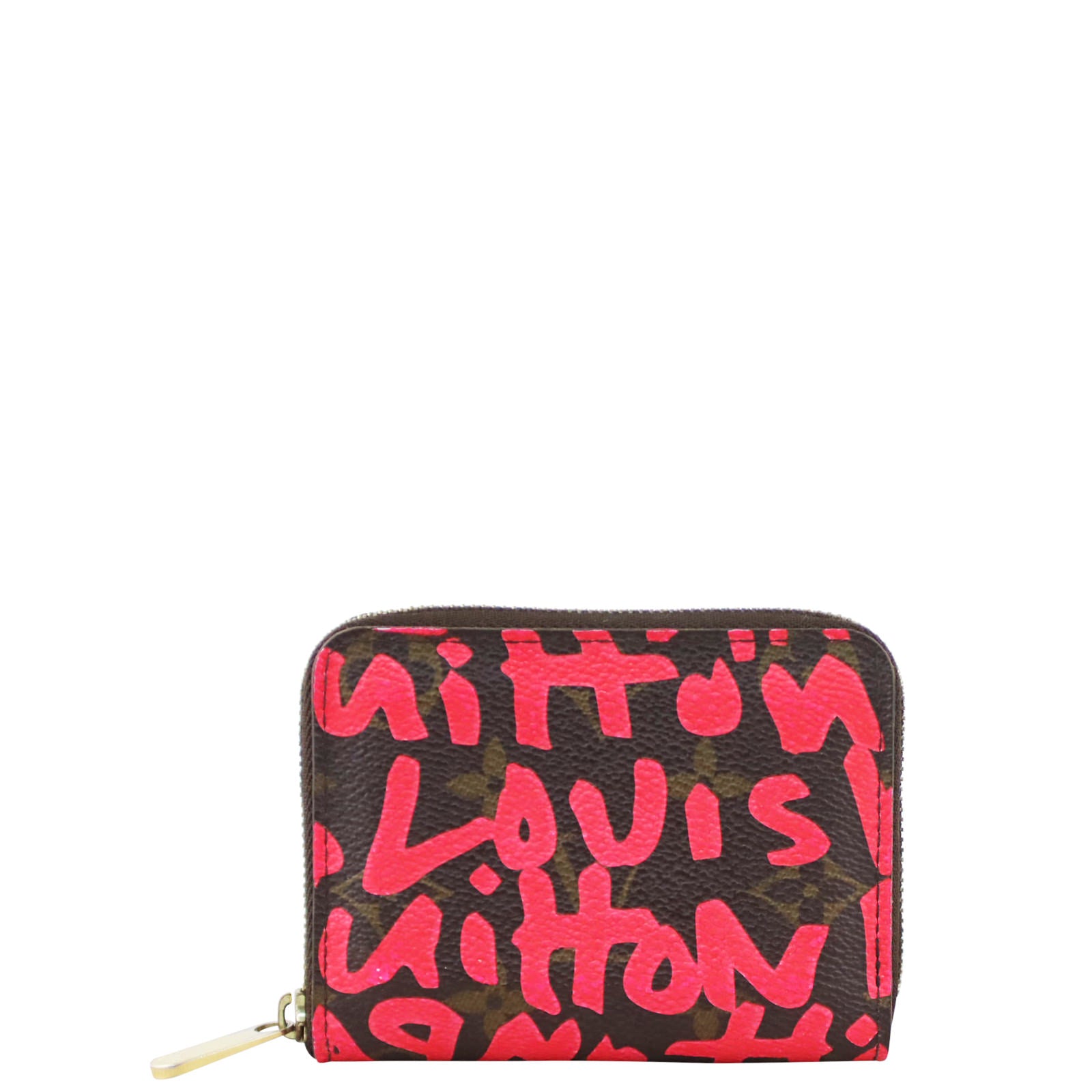 Louis Vuitton Zippy Coin Purse Monogram Graffiti Limited Edition Front