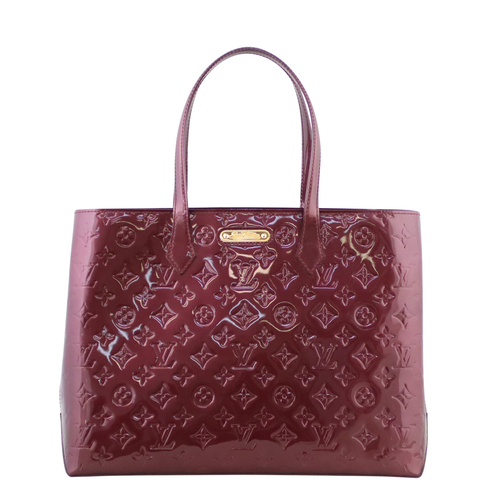Louis Vuitton Wilshire GM Monogram Vernis Front