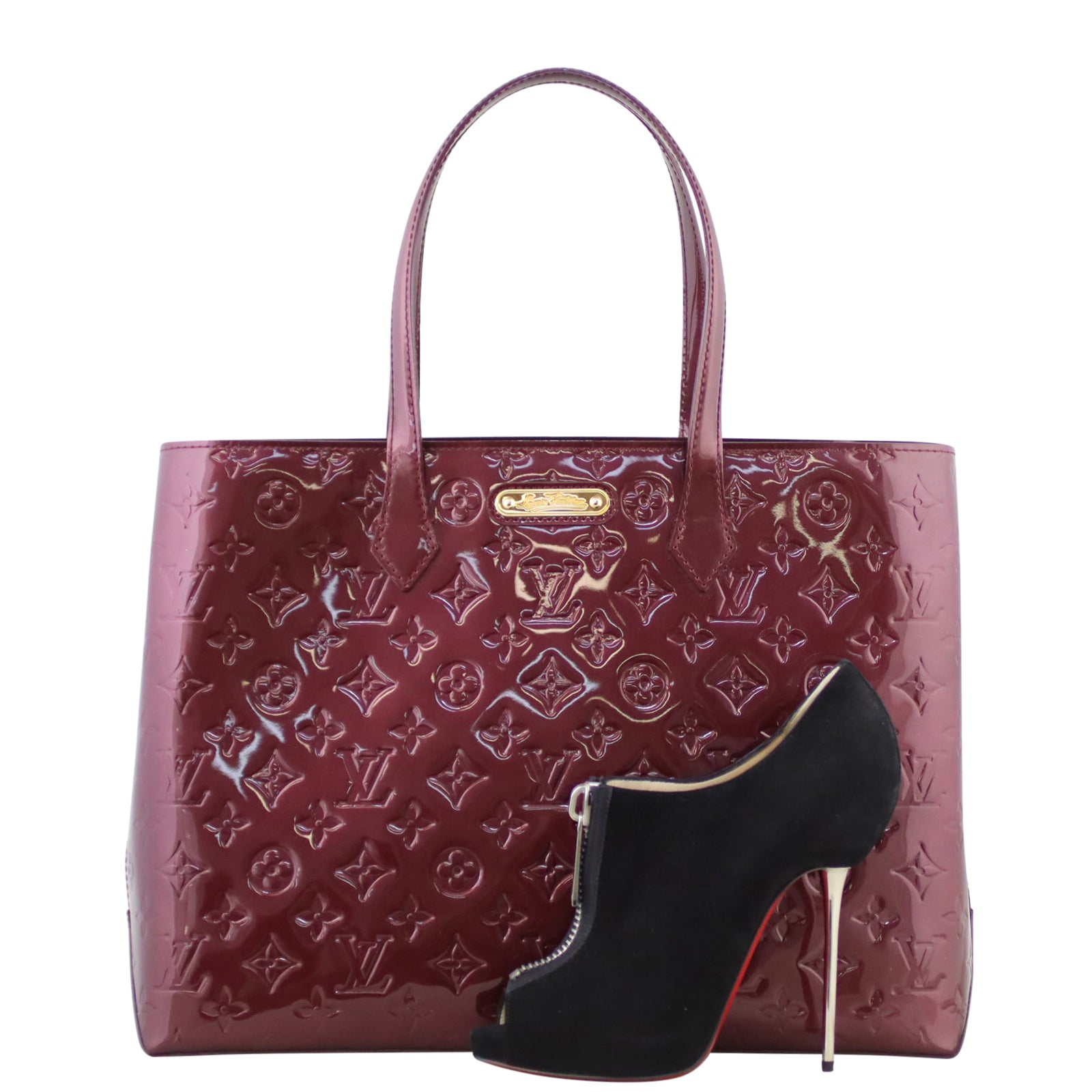Louis Vuitton Wilshire GM Monogram Vernis Shoe