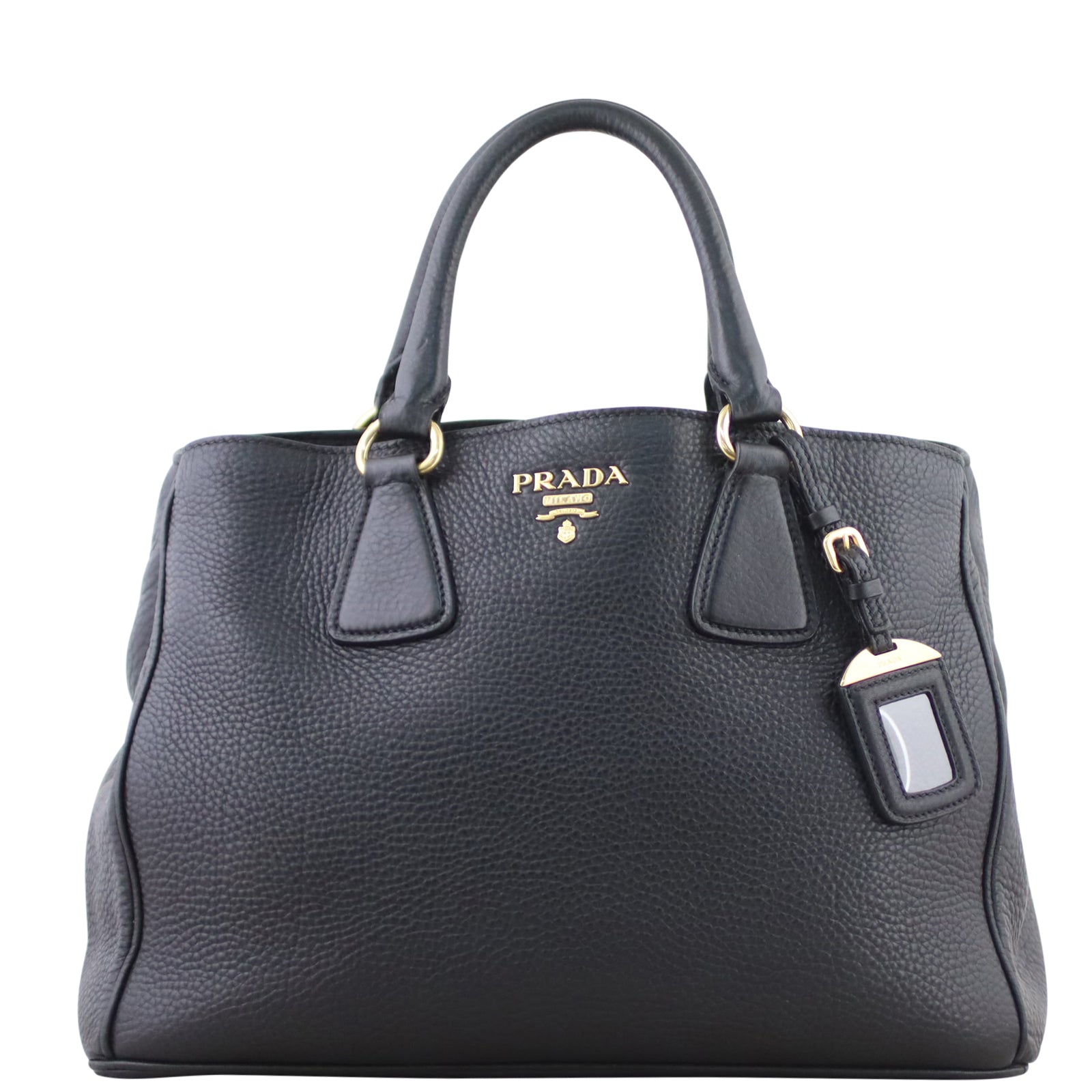 Prada Vitello Daino Tote Front