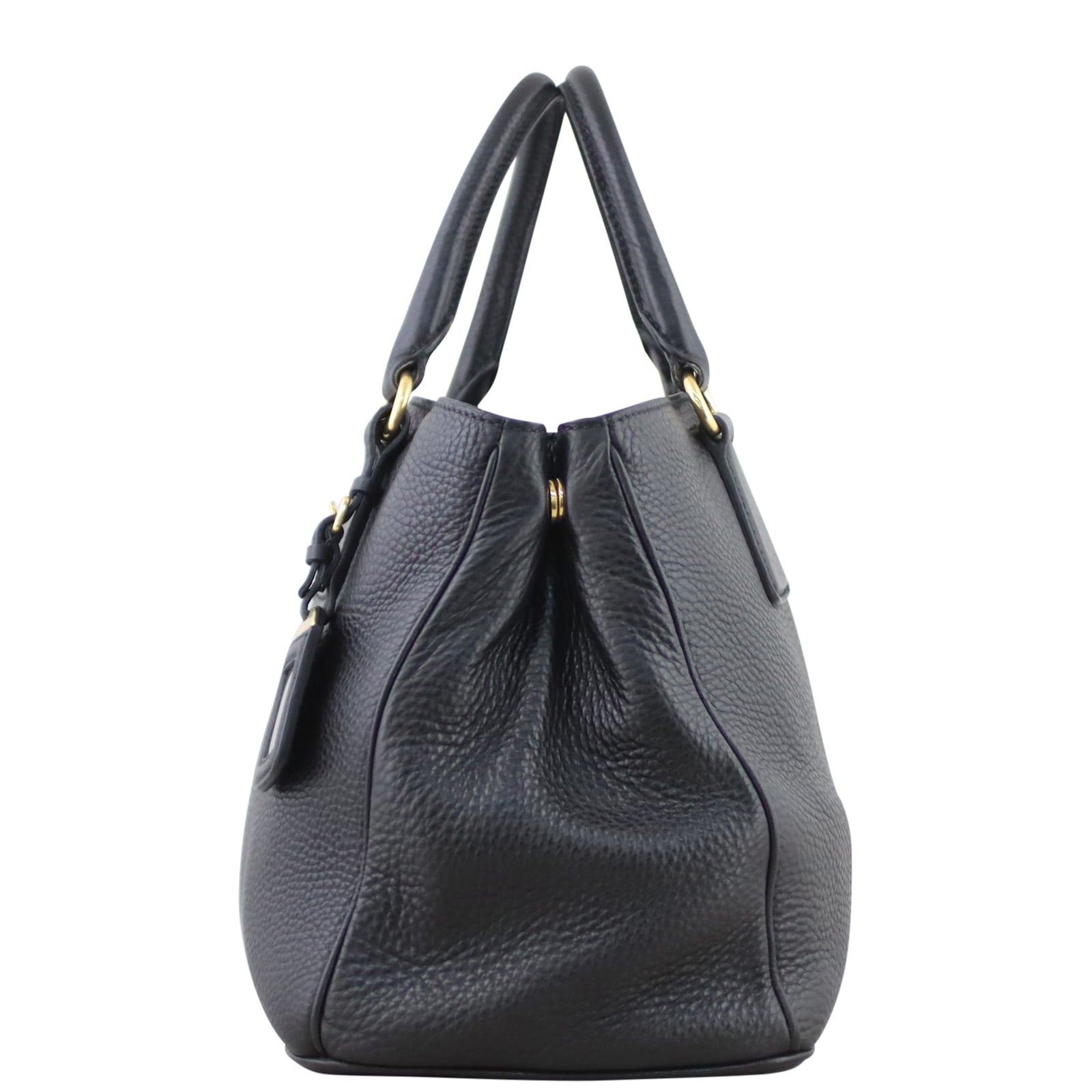 Prada Vitello Daino Tote Side