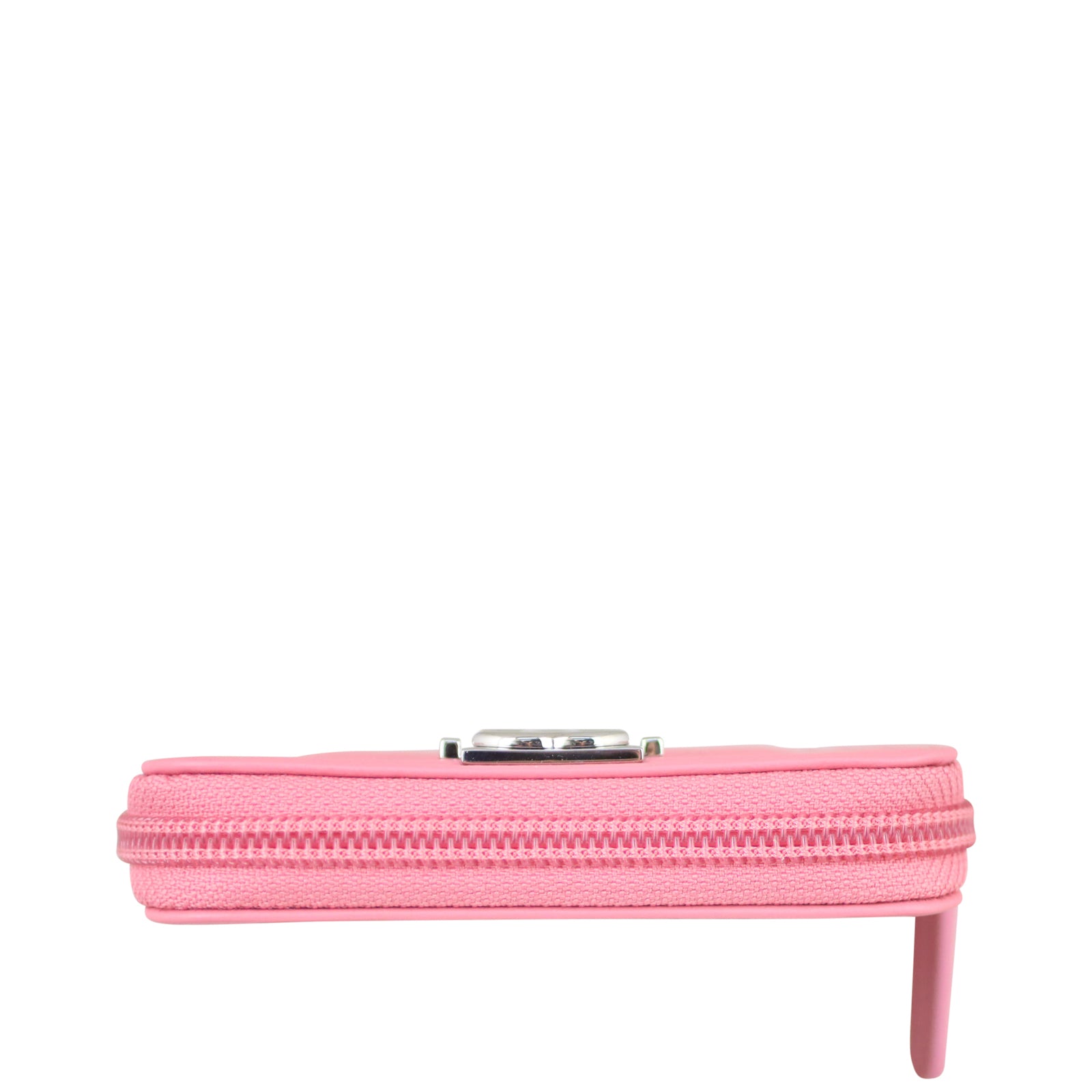 Chanel Boy Chevron Zip Coin Purse Base