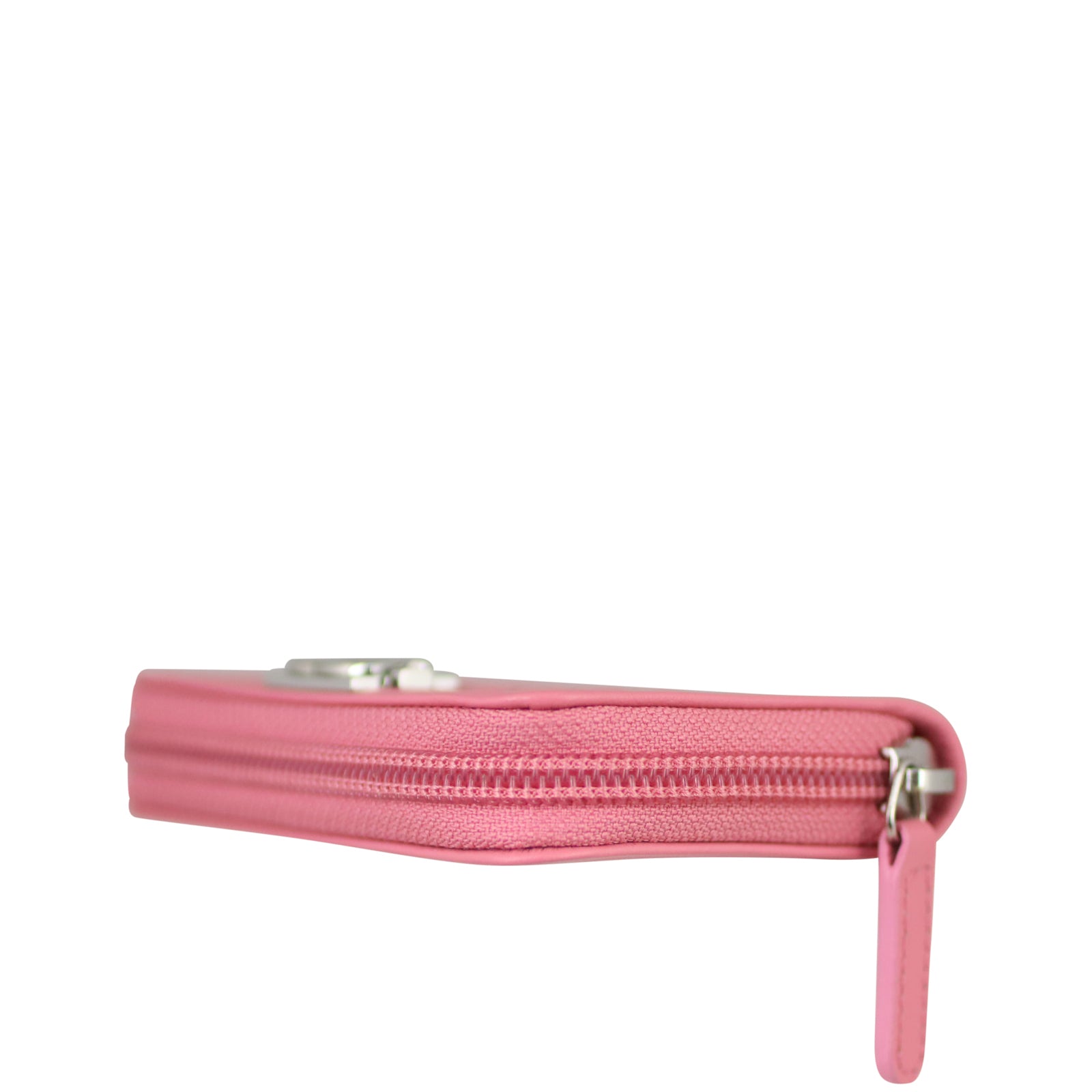 Chanel Boy Chevron Zip Coin Purse Corner