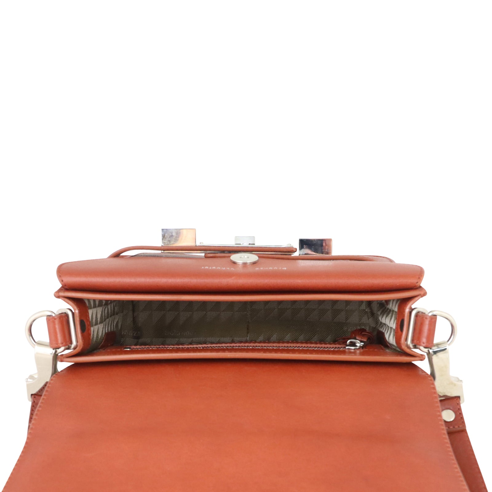 Proenza Schouler PS11 Mini Classic (Saddle colour) Whole interior