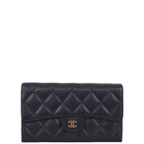 Chanel Classic Flap Tri-fold Wallet Front